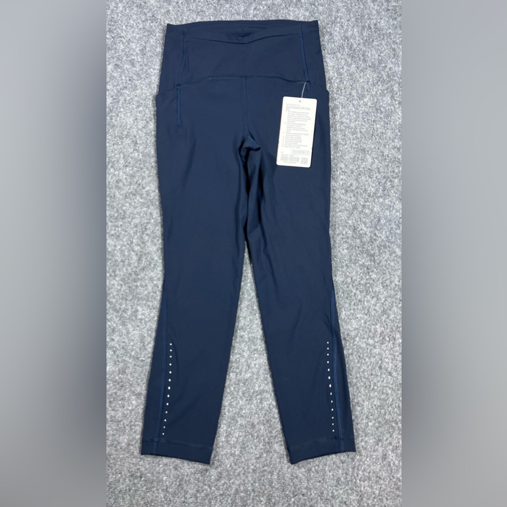 NWT Lululemon  Align HR Pant 25" Pockets LW5DCES in Women's Size 4 Navy